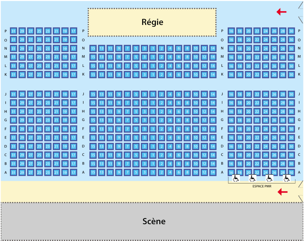 Plan de salle